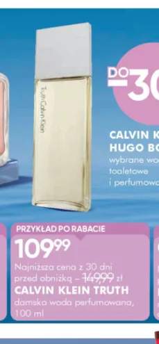 Woda perfumowana damska Calvin Klein Truth