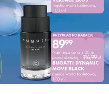 Woda toaletowa męska Bugatti Dynamic Move Black
