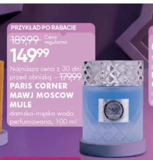 Damsko-męska woda perfumowana Paris Corner Mawj Moscow Mule
