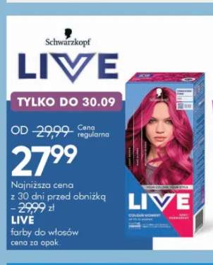 Farba do włosów Live Schwarzkopf