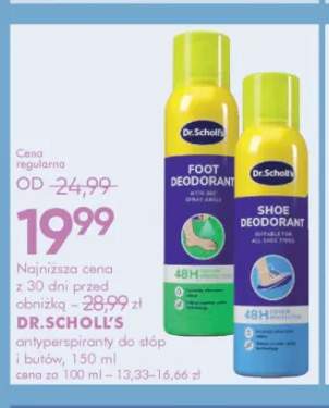 Antyperspirant do butów Dr.Scholl's +1 wariant