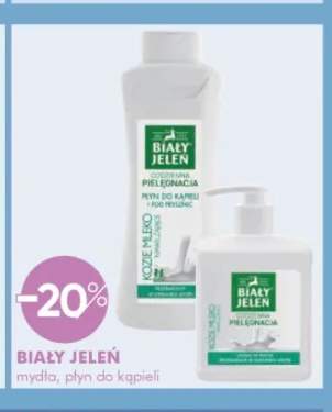 Płyn do kąpieli Kozie Mleko Biały Jeleń +1 wariant
