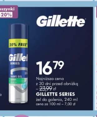 Żel do golenia Gillette Series