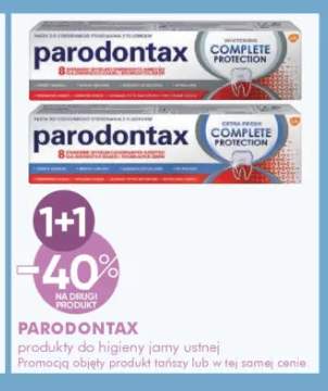 Pasta do zębów Parodontax Complete Protection Whitening +1 wariant