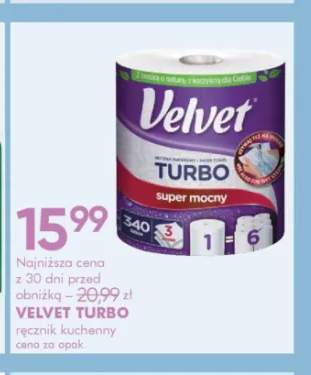 Ręcznik kuchenny Velvet Turbo