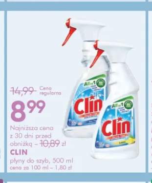 Płyn do szyb Lemon Clin +1 wariant