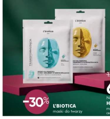 Maski do twarzy L'biotica