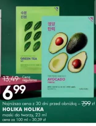 Maska do twarzy Holika Holika Green Tea +1 wariant