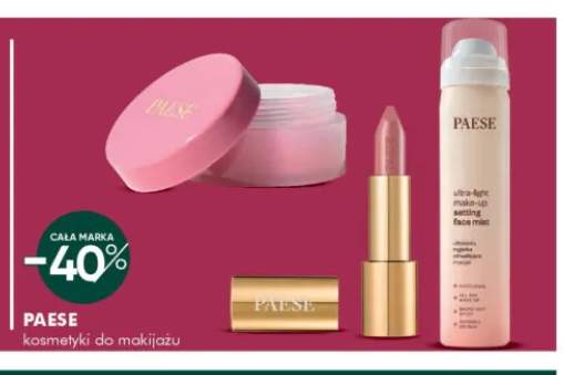 Kosmetyki do makijażu Paese