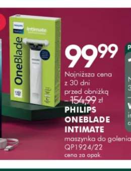 Maszynka do golenia QP1924/22 Philips OneBlade Intimate
