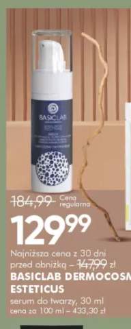Serum do twarzy BasicLab Dermocosmetics Esteticus