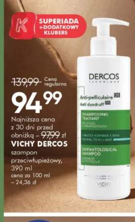 Szampon przeciwłupieżowy Vichy Dercos