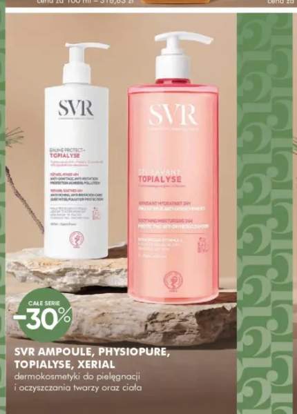 Dermokosmetyki SVR Ampoule, Physiopure, Topialyse, Xerial +2 warianty