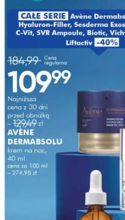 Krem na noc Avène Dermabsolu