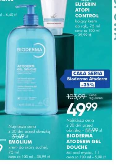 Żel do mycia Bioderma Atoderm Gel Douche