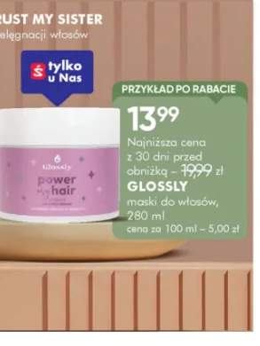 Maska do włosów Glossly