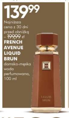 Damsko-męska woda perfumowana French Avenue Liquid Brun