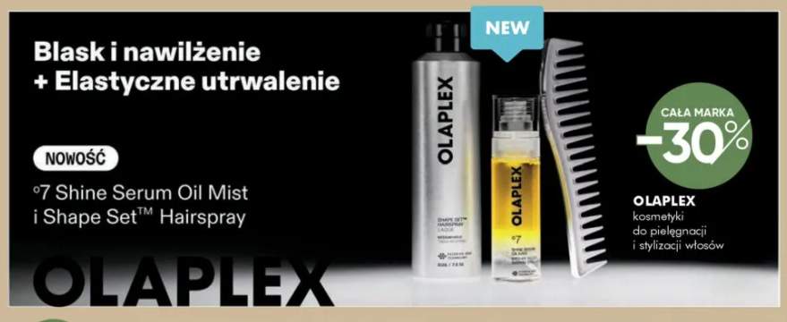 Serum do włosów N°7 Shine Serum Oil Mist Olaplex +2 warianty