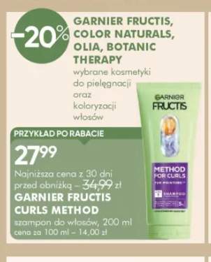 Szampon do włosów Garnier Fructis Curls Method