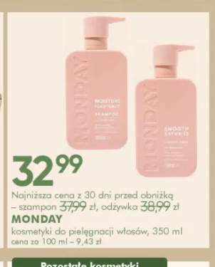 Szampon do włosów Monday Moisture +1 wariant