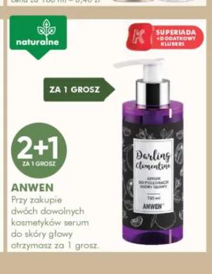 Serum do pielęgnacji skóry głowy Anwen Darling Clementine
