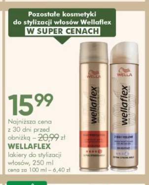 Lakier do stylizacji włosów Wellaflex 2-Day Volume +1 wariant