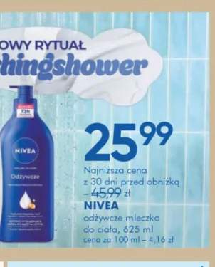 Odżywcze mleczko do ciała Nivea