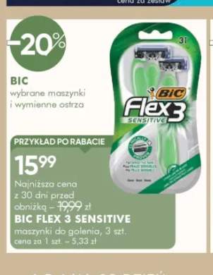 Maszynki do golenia Bic Flex 3 Sensitive