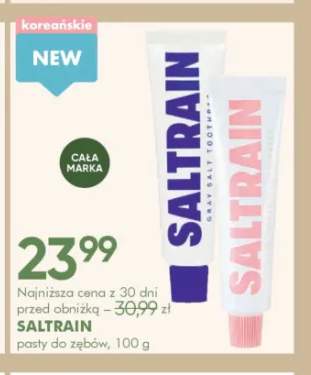 Pasta do zębów Saltrain Gray Salt +1 wariant