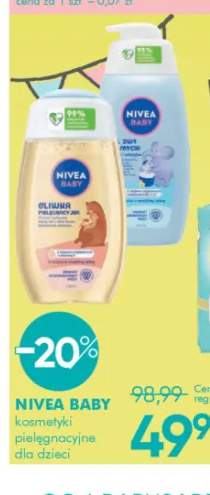 Oliwka pielęgnacyjna dla dzieci Nivea Baby +1 wariant
