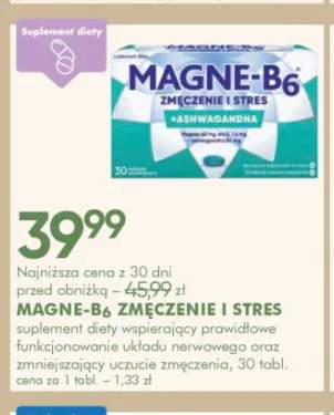 Suplement diety Magne-B6 Zmęczenie i Stres