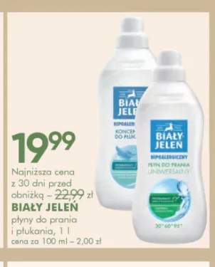 Płyn do prania uniwersalny Biały Jeleń +1 wariant