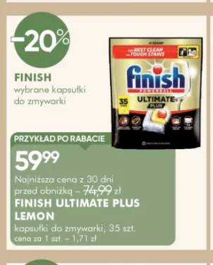 Kapsułki do zmywarki Finish +1 wariant